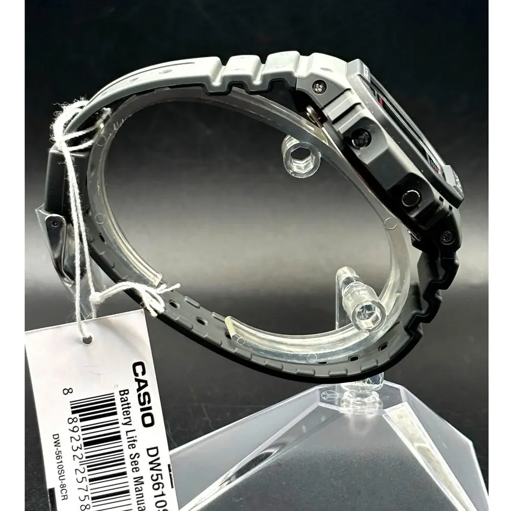 Casio G-Shock DW-5610SU-8 Utility Gray Digital 200M Watch NIBWT Discontinued
